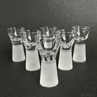 BOMMA 6x křišťálový panák 10ml, František Vízner