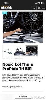 Nosič kol Thule ProRide TH 591