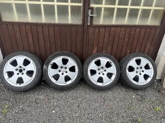 Alu Audi 5x112, 4x Continental premiumcontact6