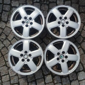 ALU kola škoda 5 x 100