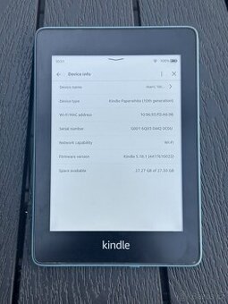 Čtečka knih Amazon Kindle Paperwhite 10. gen 32GB modrá