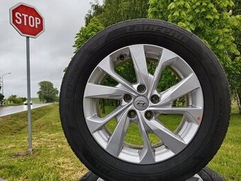 Originál ALU kola Hyundai Tucson R17 + letní pneu