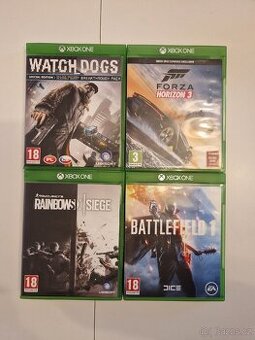 Prodám hry na Xbox One