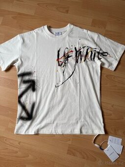 Pánské triko off white