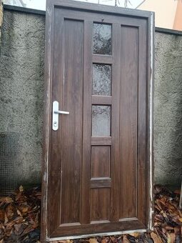 Vchodové dveře plastové š.98x200v.