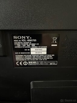 TV Sony, KDL 40NX705+satelitni tuner,DO.