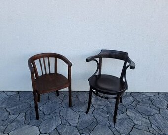 Celodřevěná křesla THONET po renovaci