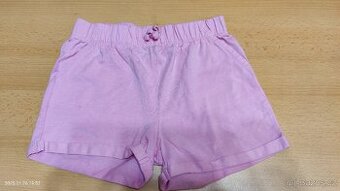 Dívčí kraťasy vel. 110/116