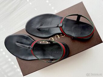 Gucci kožené sandály 36
