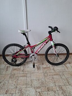 Dětské kolo dívčí Head lauren "20" růžové