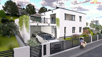 Projekt RD 4+kk na klíč ve Zlíně ul. Pampelišková