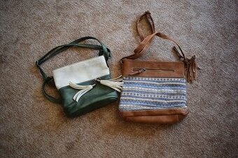 Kabelka přes rameno, taštička