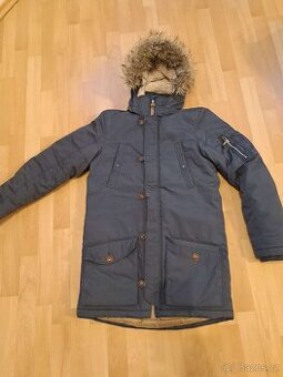 Zimní chlapecký kabát vel 170 14 let
