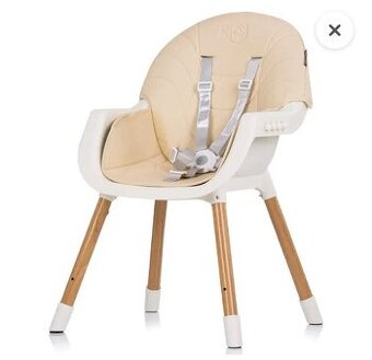 CHIPOLINO Jídelní židlička Rio 2v1 Sand