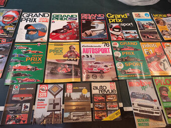 Prodám ročenky grand prix sport piloti F1