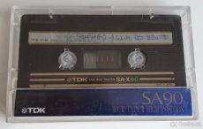 TDK SAII. 90 MC kazeta CrO2