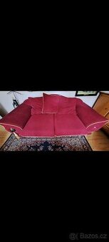 Sametový gauč, pohovka