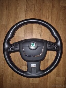 Volant Škoda Octavia 2 RS facelift  F1 řazení