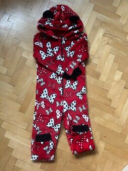 Plyšový overal 6-7let