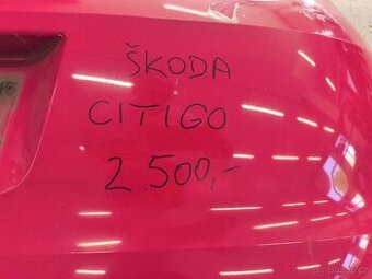 Škoda Citigo zadní nárazník