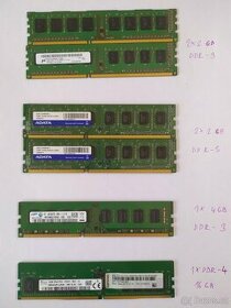 Operačňí paměti DDR3-DDR4