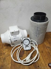 Grow - odtahový ventilátor, pachový filtr