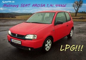 Seat Arosa 1,4mpi 44kW LPG automatická převodovka