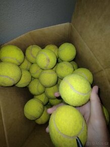 Tenisové míčky (ohrané) 50 ks. - 1