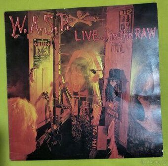 LP vinyl WASP - ... live in the RAW (1987 LP)
