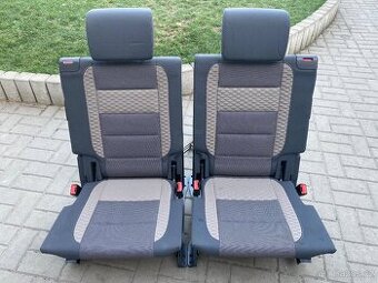 Třetí řada sedadel vw touran I