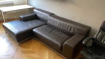 Kožená sedací souprava za odvoz