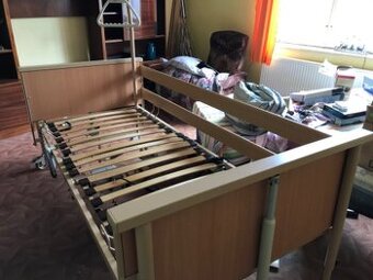 Elektrická polohovací postel LINAK, el. ovládání Burmeier