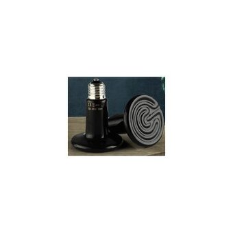 Keramická topná lampa 100W + objímka