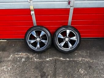 2x ALU kolo Škoda 15" 6J ET38 pneu Pirelli 185/60/R15
