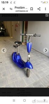 Prodám tuto elektrkolobezku scooter