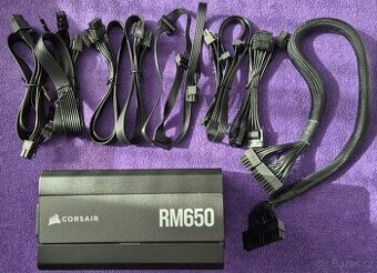 Počítačový zdroj Corsair RM650 - GOLD