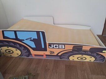 Dětská postel traktor