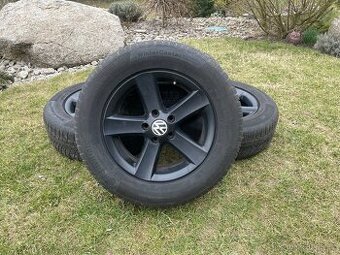 Prodám-Sadu originál ALU kol VW R16, 5x112, ET33