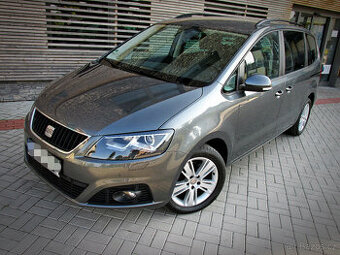 HEZKÝ SEAT ALHAMBRA 2.0 TDi - 103 Kw, 1.MAJITEL, 7 MÍST