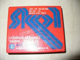 retro lyžařské běžecké vázání
