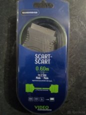 Nový Kvalitní Scart kabel 60cm.