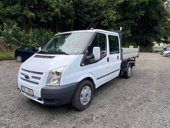 FORD TRANSIT 350M 7 míst 3 stranný sklápěč 127tkm DPH ČR
