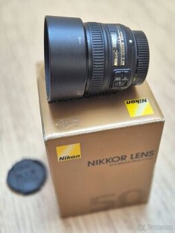 Prodám objektiv Nikon 50mm f/1.8G AF-S