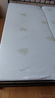 2ks matrace Orthopedic 200x90x22cm, Aloe Vera