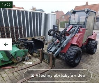 Teleskopický kloubový nakladač 2,5tun
