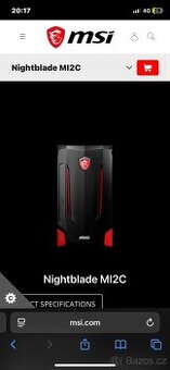 MSI Nightblade MI2C – i5, GTX 1050 Ti, 8GB RAM, 1TB – plně f