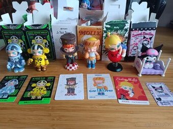 Popmart Figurky - Cry Baby, Molly, Hirono,Skullpanda