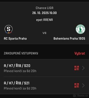 Sparta - Bohemians