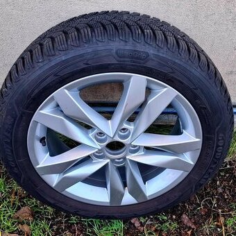 4x ALU + PNEU FABIA 195 55 R16 zimní
