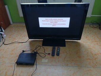 TV panasonic viera + satelitni prijimac